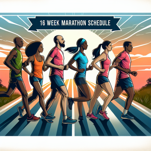16 week marathon schedule