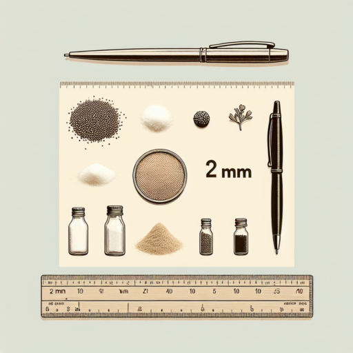 2 mm size comparison