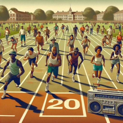 20 meter pacer test with music