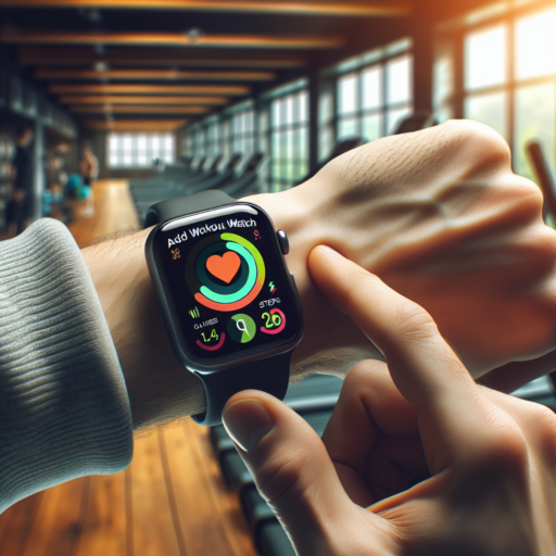 add workout apple watch