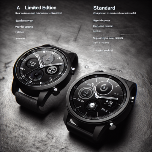 amazfit gtr 4 limited edition vs gtr 4