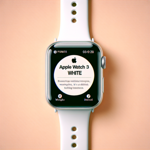 Apple Watch 3 White: The Ultimate Guide to Features, Specs, and Reviews