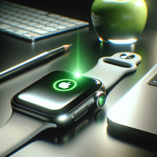 apple watch green light on back
