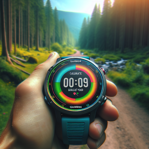 calibrate garmin watch