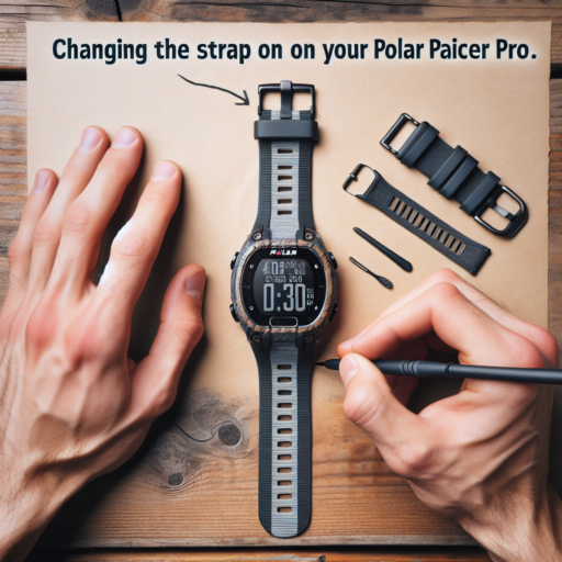 cambiar correa polar pacer pro