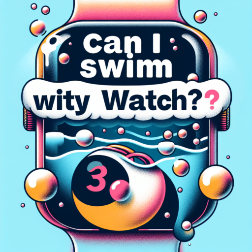 can i swim with my apple watch 3
