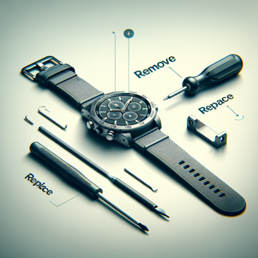 como cambiar correa de smartwatch