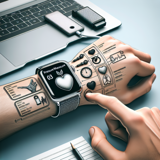 como medir presion en apple watch