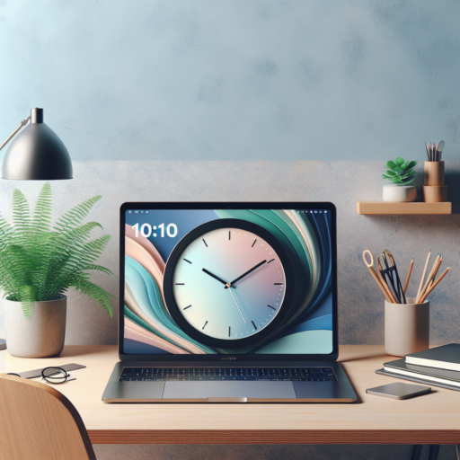 como poner reloj en pantalla