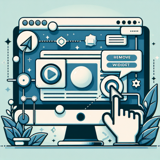 como quitar widgets de la pantalla