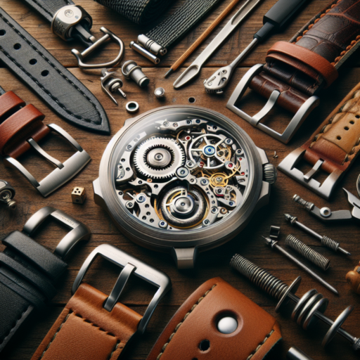 como van las correas de un reloj