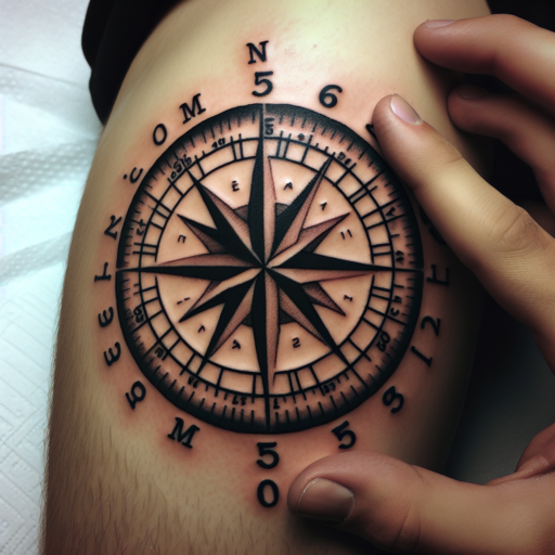 coordinates tattoo font