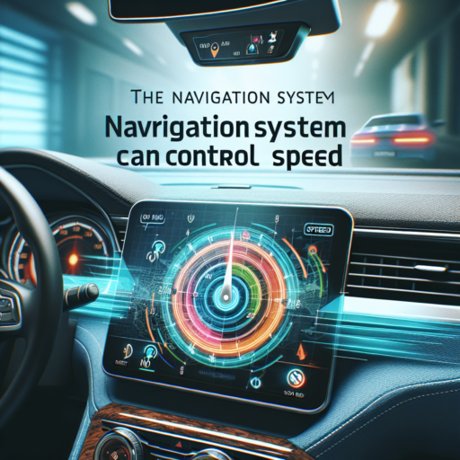 el sistema de navegación puede ayudar a controlar la velocidad