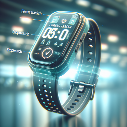 fitness tracker with stopwatch