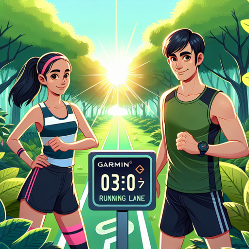 garmin running lane