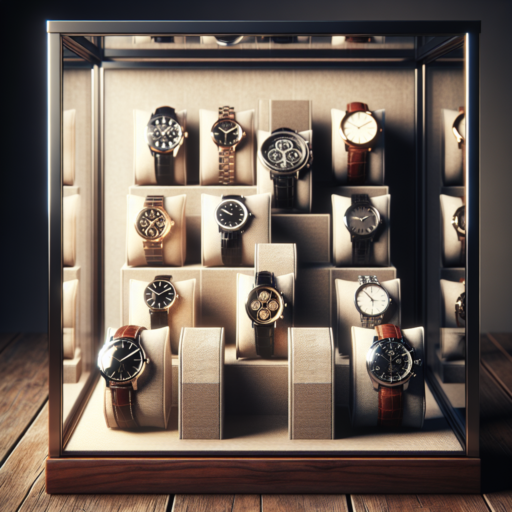 glass watch case display