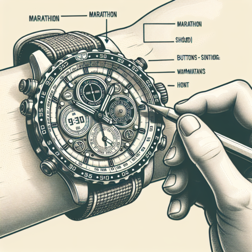 how do you change the time on a marathon watch