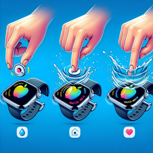 how do you put apple watch in water mode