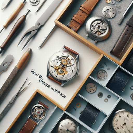 how to change a watch face