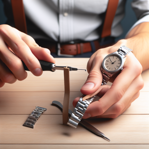 how to take off watch band