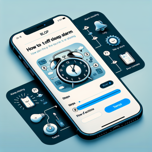 how to turn off sleep alarm on iphone