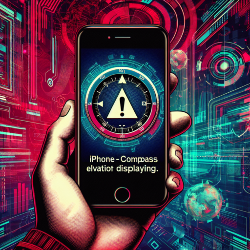iphone compass elevation not showing