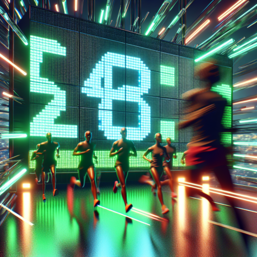 marathon digital clock