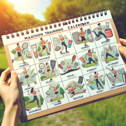 marathon training calendar