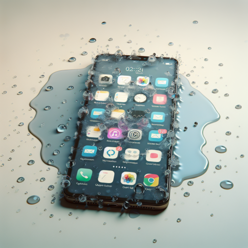 my phone got wet and the touch screen doesn't work
