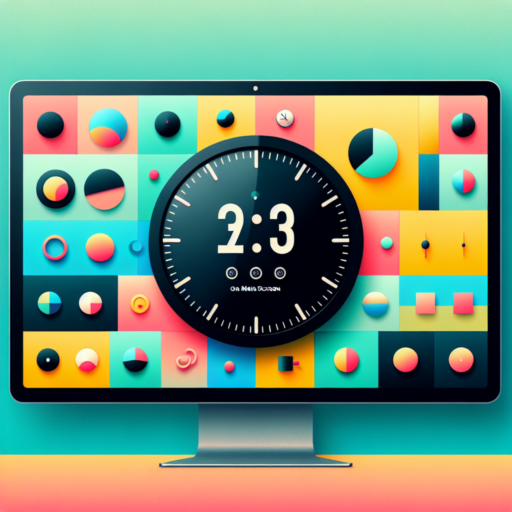 poner reloj en pantalla principal