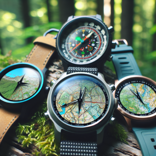 relojes con mapas para senderismo