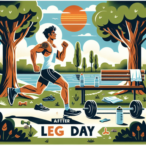 running after leg day