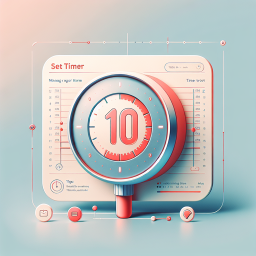 set timer to 10 minutes