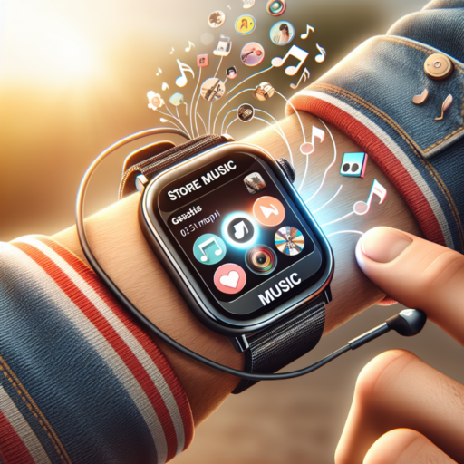 smartwatch music storage