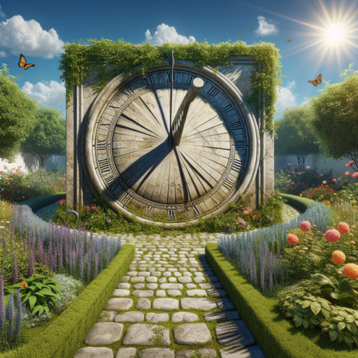 sun clock outdoor