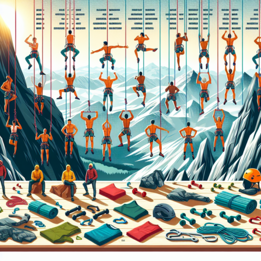 tabla de ejercicios para escalada