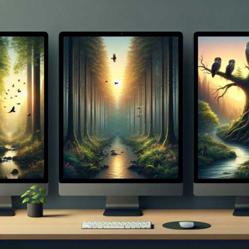 three screen wallpaper