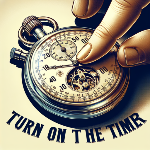 turn on the timer