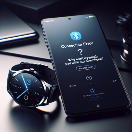 why won't my watch pair with my new phone