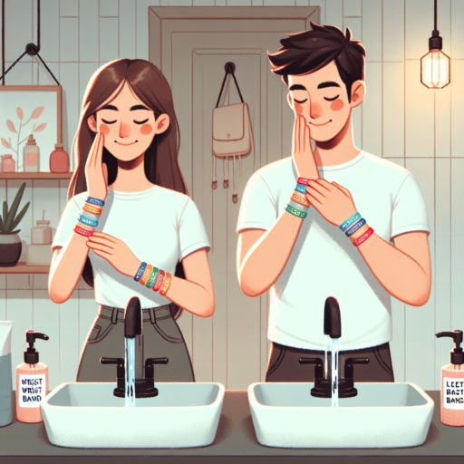 wrist bands for washing face