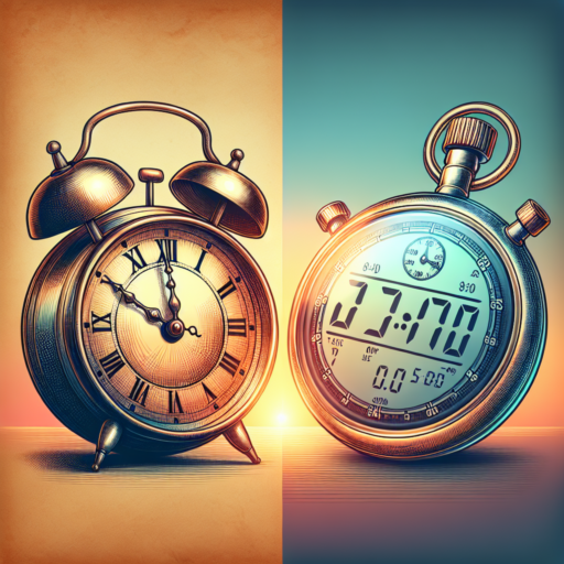 alarm and stopwatch