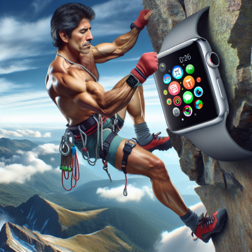 apple watch rock climbing