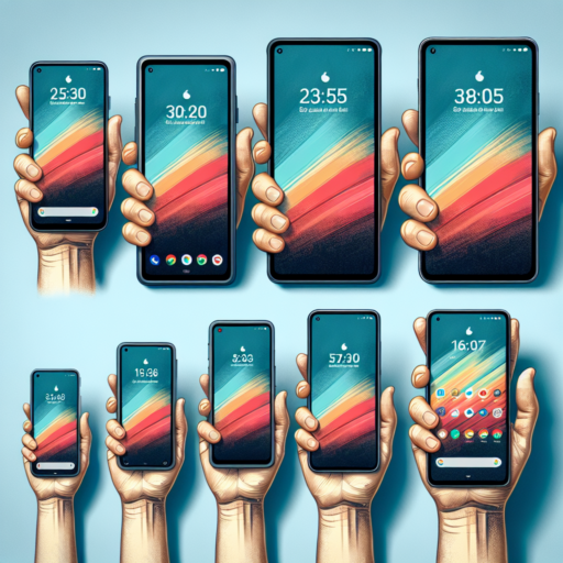 compare smartphone sizes