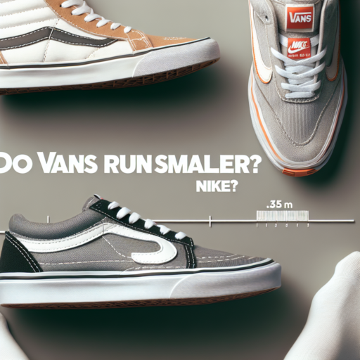 do vans run smaller than nike