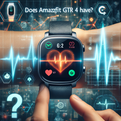 does amazfit gtr 4 have ecg