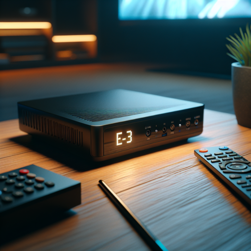 e-3 on cable box