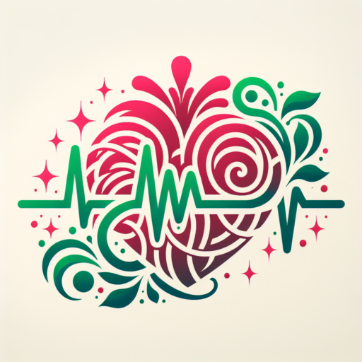 ecg with heart tattoo