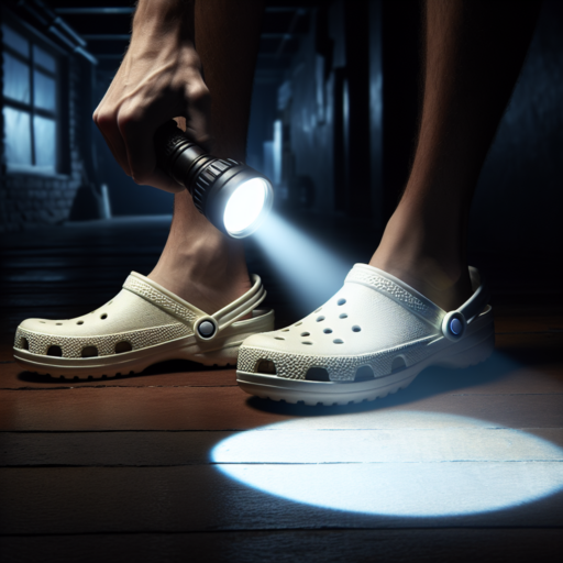 flashlight crocs