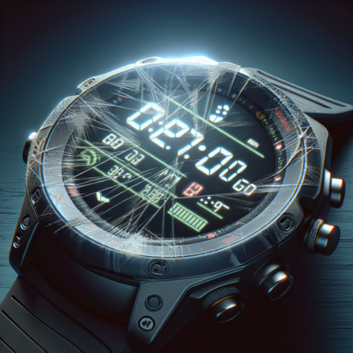 garmin watch face scratched