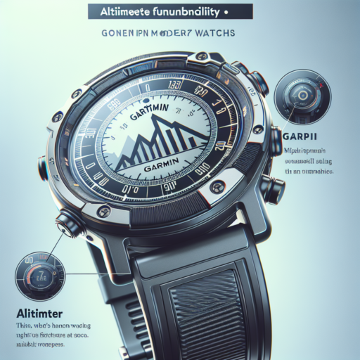 garmin watch with altimeter